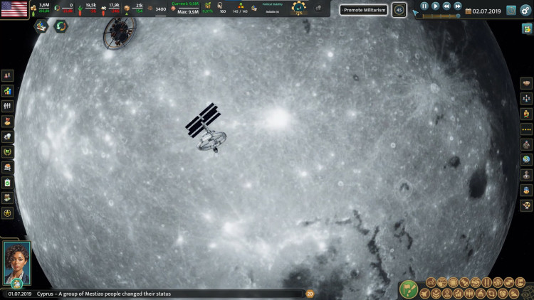 Realpolitiks 3: Earth and Beyond, Steam Gift