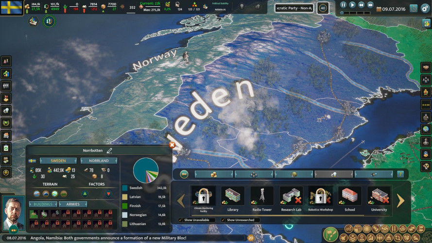 Realpolitiks 3: Earth and Beyond, Steam Gift