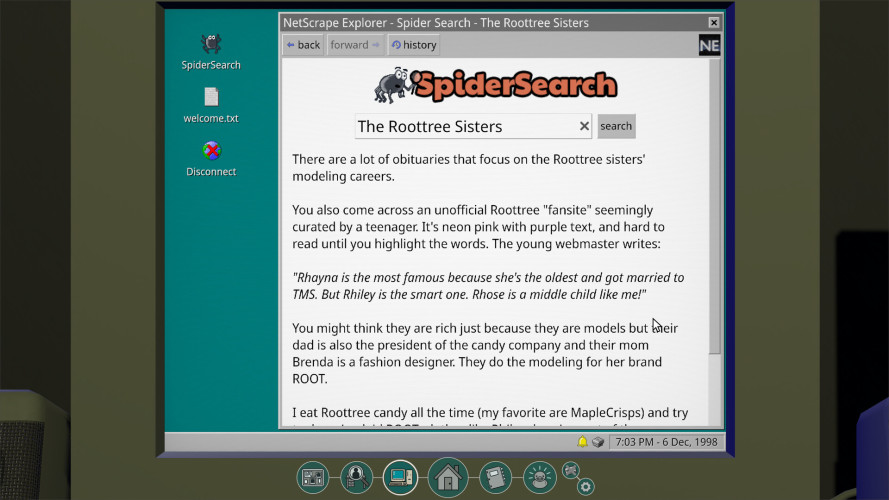 The Roottrees are Dead, Steam Gift