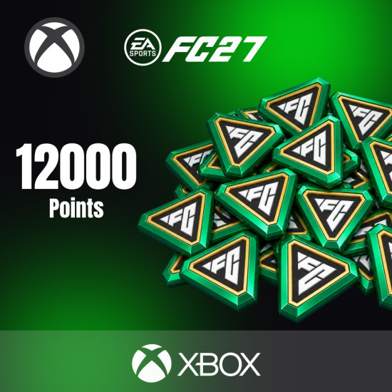 Пополнение EA SPORTS FC 27 POINTS 12000 Xbox One / Series S / Series X