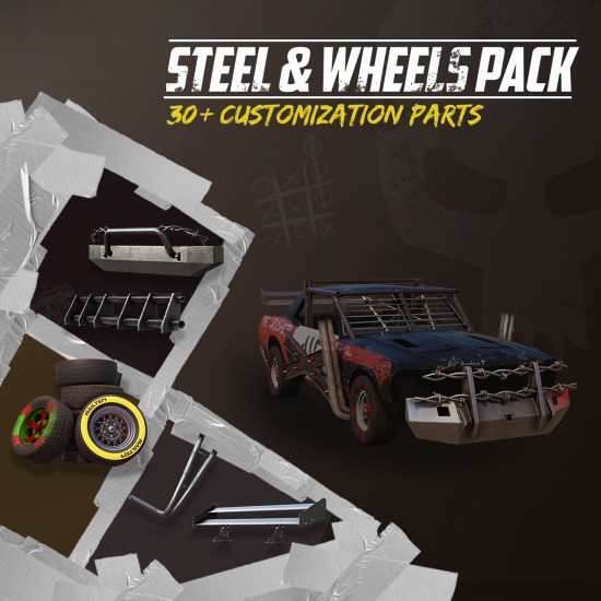 DLC Дополнение Wreckfest - Steel &amp; Wheels Pack PC, Steam Gift регион Россия, РФ