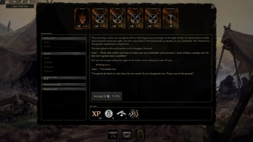 Bladesong, Steam Gift