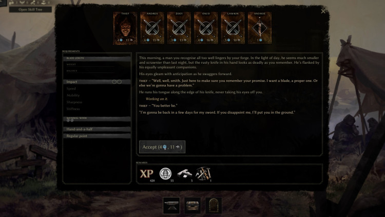 Bladesong, Steam Gift