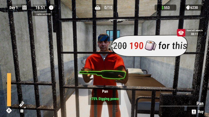 Prison Escape Simulator: Dig Out, Steam Gift