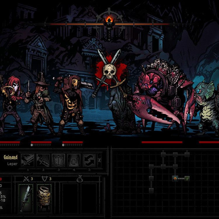 Игра Darkest Dungeon для PC / ПК, активация в стим Steam для региона РФ / Россия цифровой ключ