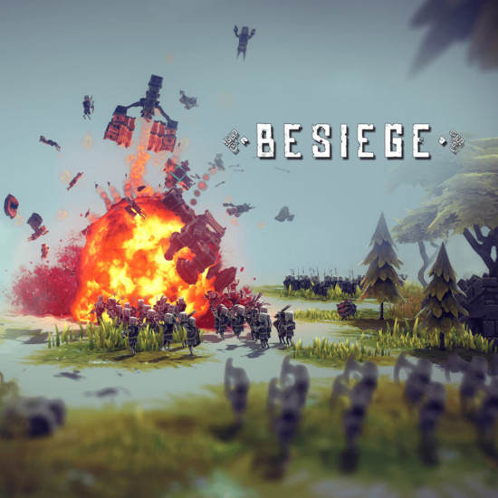 Игра Besiege PC / ПК, активация в стим Steam для региона РФ / Россия цифровой ключ