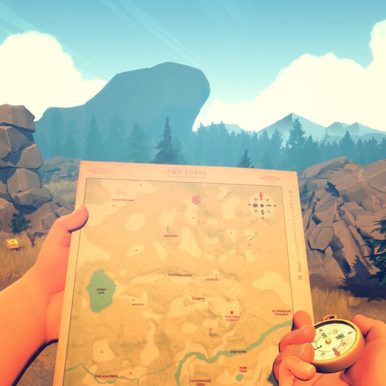 Игра Firewatch PlayStation 4 и PlayStation 5