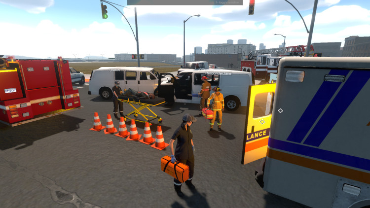 Flashing Lights - Police, Firefighting, Emergency Services (EMS) Simulator, Steam Gift