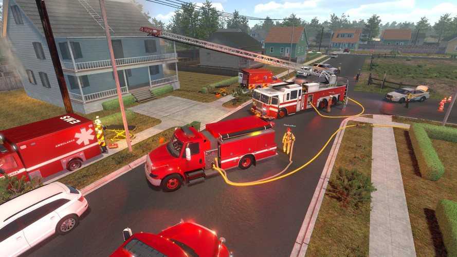 Flashing Lights - Police, Firefighting, Emergency Services (EMS) Simulator, Steam Gift