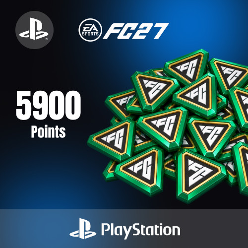 Пополнение EA SPORTS FC 27 POINTS 5900 PlayStation 4 и PlayStation 5