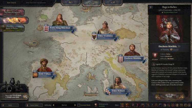 Crusader Kings III, Steam Gift