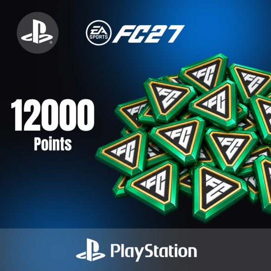 Пополнение EA SPORTS FC 27 POINTS 12000 PlayStation 4 и PlayStation 5