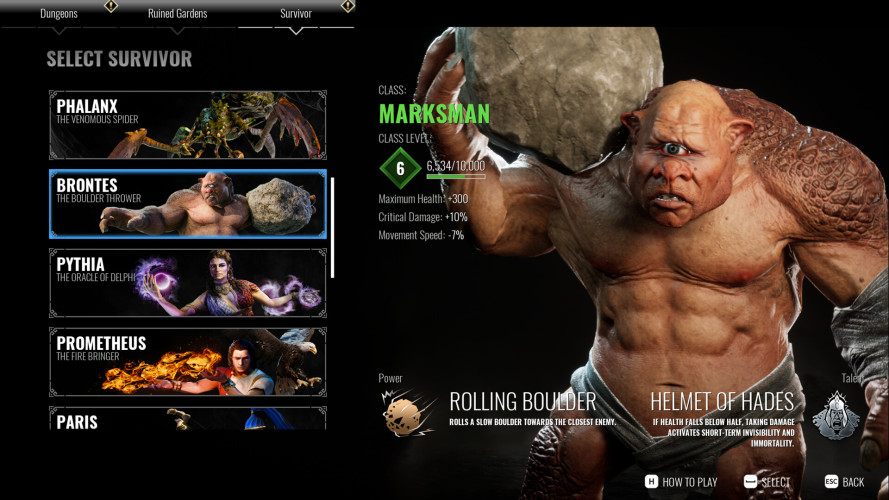 Achilles: Survivor, Steam Gift