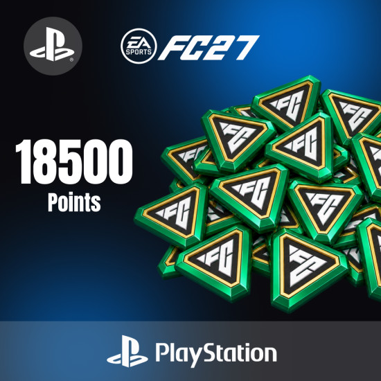 Пополнение EA SPORTS FC 27 POINTS 18500 PlayStation 4 и PlayStation 5