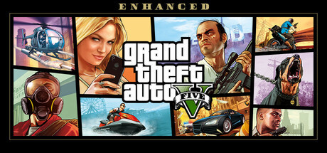 Grand Theft Auto V Enhanced - & Great White Shark Card