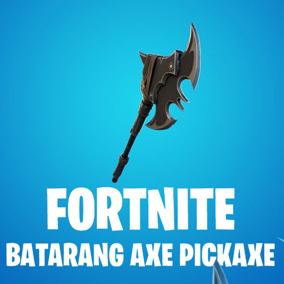 

Fortnite Batarang Axe Pickaxe - Кирка Топор-Бэтаранг