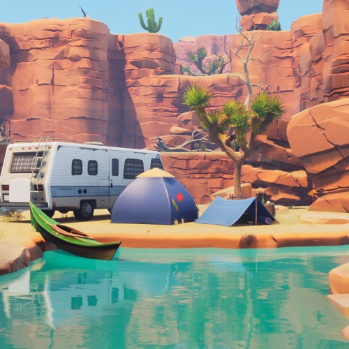 Набор Цунами + 600 Vbucks для игры Fortnite электронный ключ