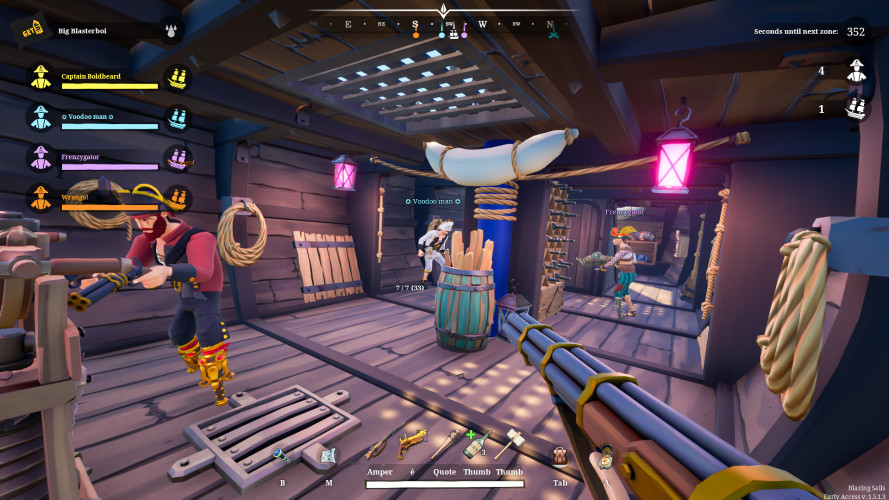 Blazing Sails, Steam Gift