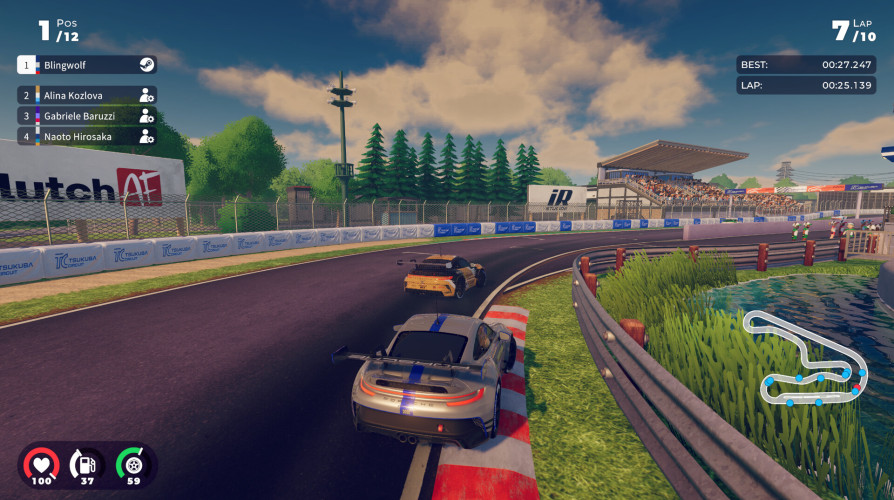 iRacing Arcade, Steam Gift