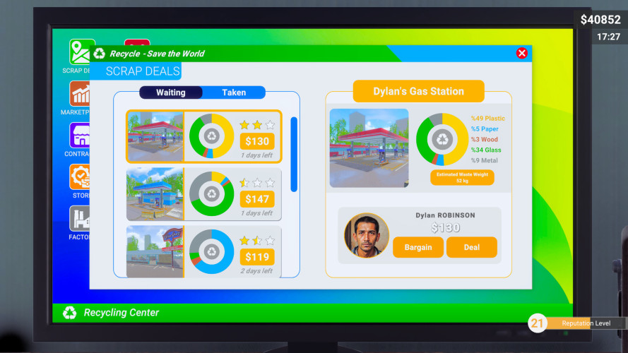 Recycling Center Simulator, Steam Gift