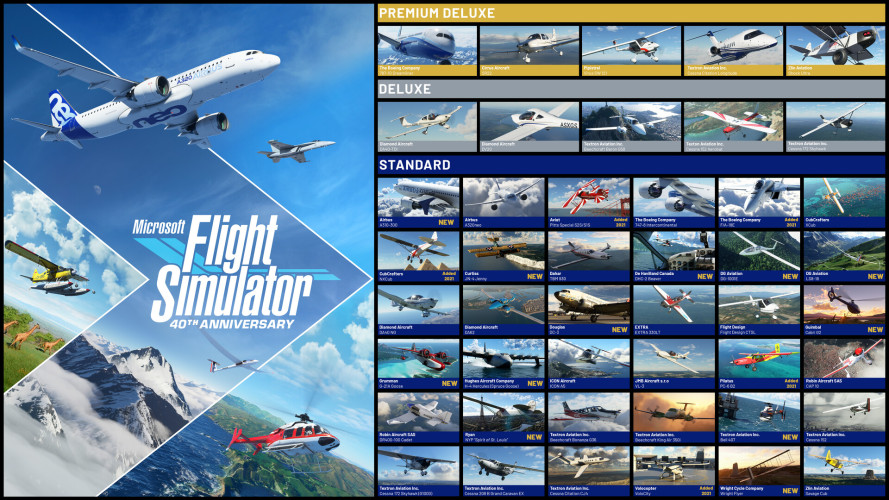 Microsoft Flight Simulator (2020) 40th Anniversary Edition - Microsoft Flight Simulator (2020) - 40th Anniversary Standard Edition