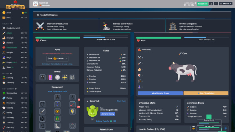 Melvor Idle, Steam Gift