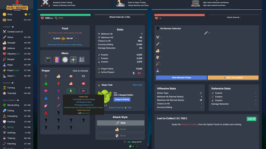 Melvor Idle, Steam Gift