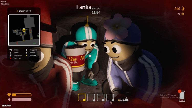 Night Shippers, Steam Gift