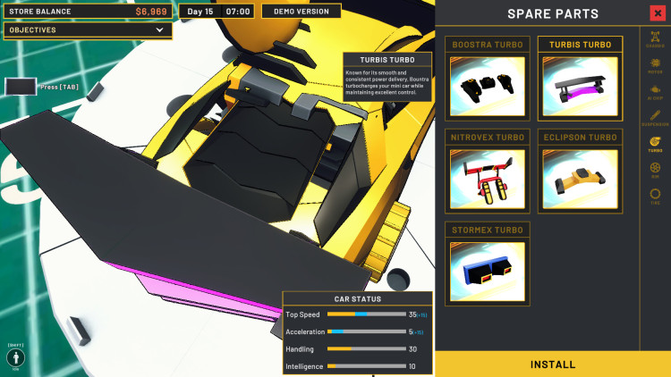 Mini Racer Car Shop Simulator, Steam Gift