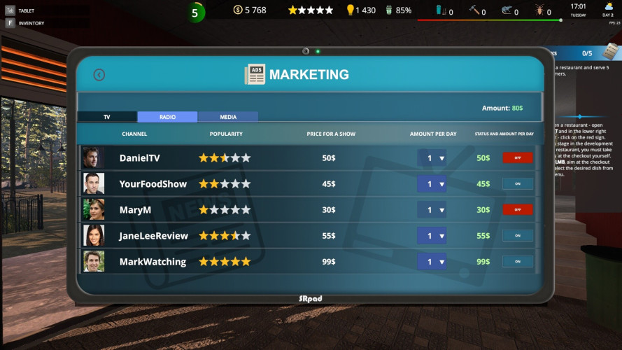 Cafe Owner Simulator, Steam Gift