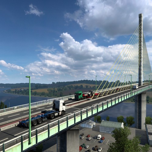 DLC Дополнение DLC Euro Truck Simulator 2-Vive la France для PC / ПК, активация в стим Steam для региона РФ / Россия цифровой ключ