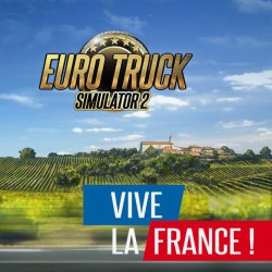 DLC Дополнение DLC Euro Truck Simulator 2-Vive la France для PC / ПК, активация в стим Steam для региона РФ / Россия цифровой ключ