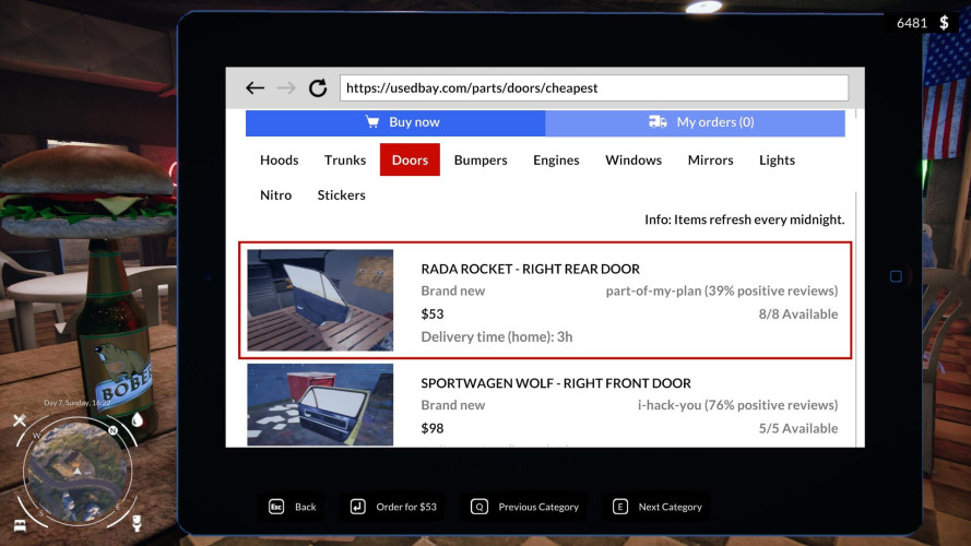 Used Cars Simulator, Steam Gift