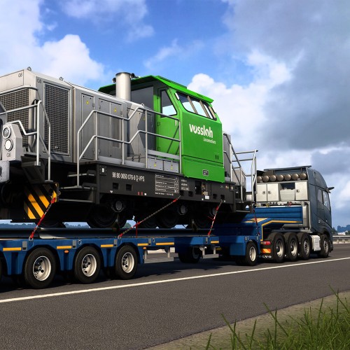 DLC Дополнение Euro Truck Simulator 2 Heavy Cargo Pack для PC / ПК, активация в стим Steam для региона РФ / Россия цифровой ключ