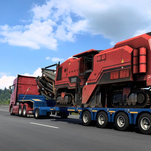 DLC Дополнение Euro Truck Simulator 2 Heavy Cargo Pack для PC / ПК, активация в стим Steam для региона РФ / Россия цифровой ключ