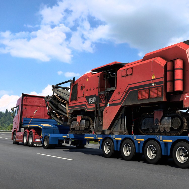 DLC Дополнение Euro Truck Simulator 2 Heavy Cargo Pack для PC / ПК, активация в стим Steam для региона РФ / Россия цифровой ключ
