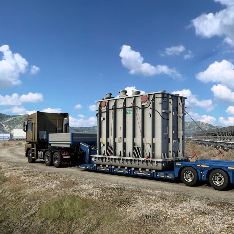 DLC Дополнение Euro Truck Simulator 2 Heavy Cargo Pack для PC / ПК, активация в стим Steam для региона РФ / Россия цифровой ключ
