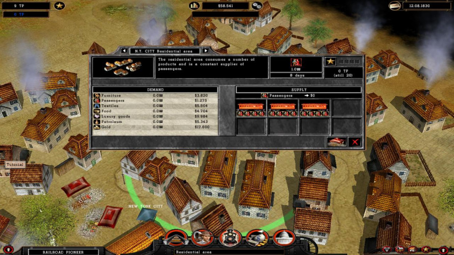 Railroad Pioneer, Steam Gift