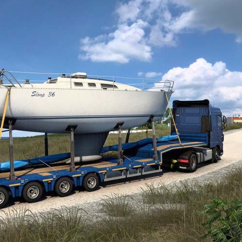 DLC Дополнение Euro Truck Simulator 2-High Power Cargo Pack для PC / ПК, активация в стим Steam для региона РФ / Россия цифровой ключ