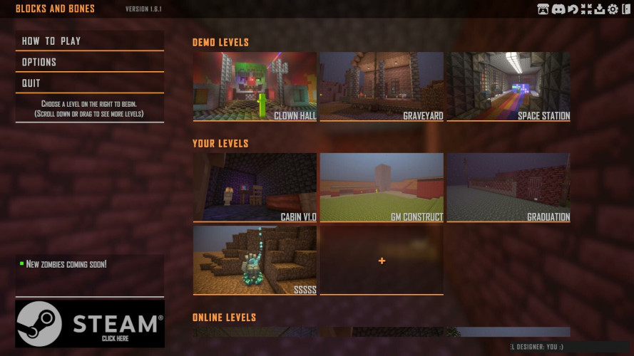 Blocks and Bones, Steam Gift