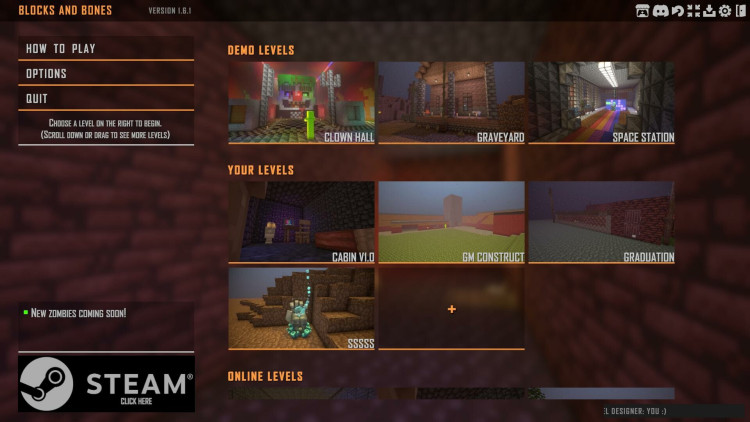 Blocks and Bones, Steam Gift