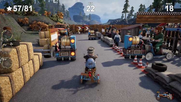 Flåklypa Grand Prix Jubileumsutgave, Steam Gift