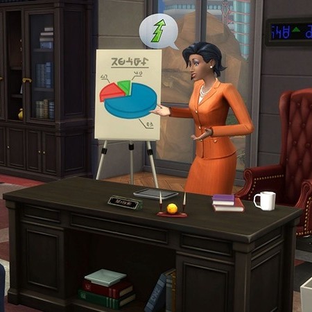 DLC Дополнение The Sims 4 На работу EA App / Origin цифровой ключ