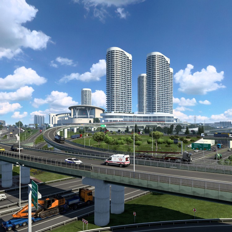 DLC Дополнение Euro Truck Simulator 2 Road to the Black Sea для PC / ПК, активация в стим Steam для региона РФ / Россия цифровой ключ