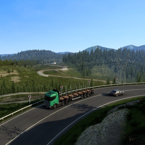 DLC Дополнение Euro Truck Simulator 2 Road to the Black Sea для PC / ПК, активация в стим Steam для региона РФ / Россия цифровой ключ