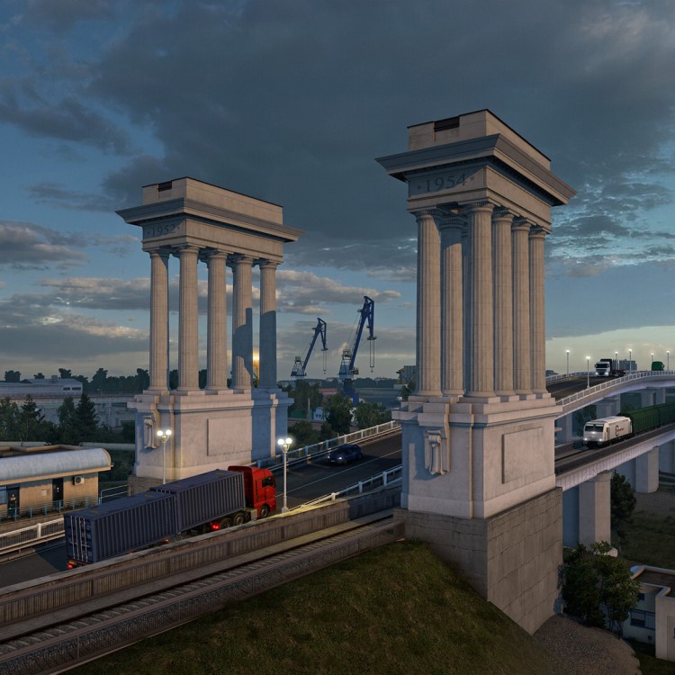 DLC Дополнение Euro Truck Simulator 2 Road to the Black Sea для PC / ПК, активация в стим Steam для региона РФ / Россия цифровой ключ