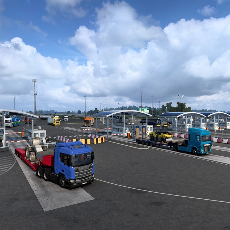 DLC Дополнение Euro Truck Simulator 2 Road to the Black Sea для PC / ПК, активация в стим Steam для региона РФ / Россия цифровой ключ