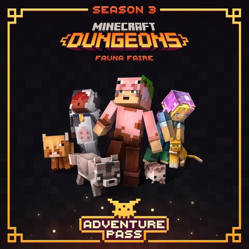 Minecraft Dungeons Fauna Faire Adventure Pass DLC (дополнение) для PC / ПК, активация в Microsoft Store, регион Глобал, цифровой ключ