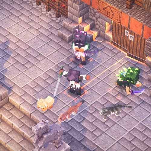 Minecraft Dungeons Fauna Faire Adventure Pass DLC (дополнение) для PC / ПК, активация в Microsoft Store, регион Глобал, цифровой ключ