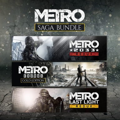Metro Saga Bundle (Metro 2033 Redux, Metro Last Light Redux, Metro Exodus Gold Edition)